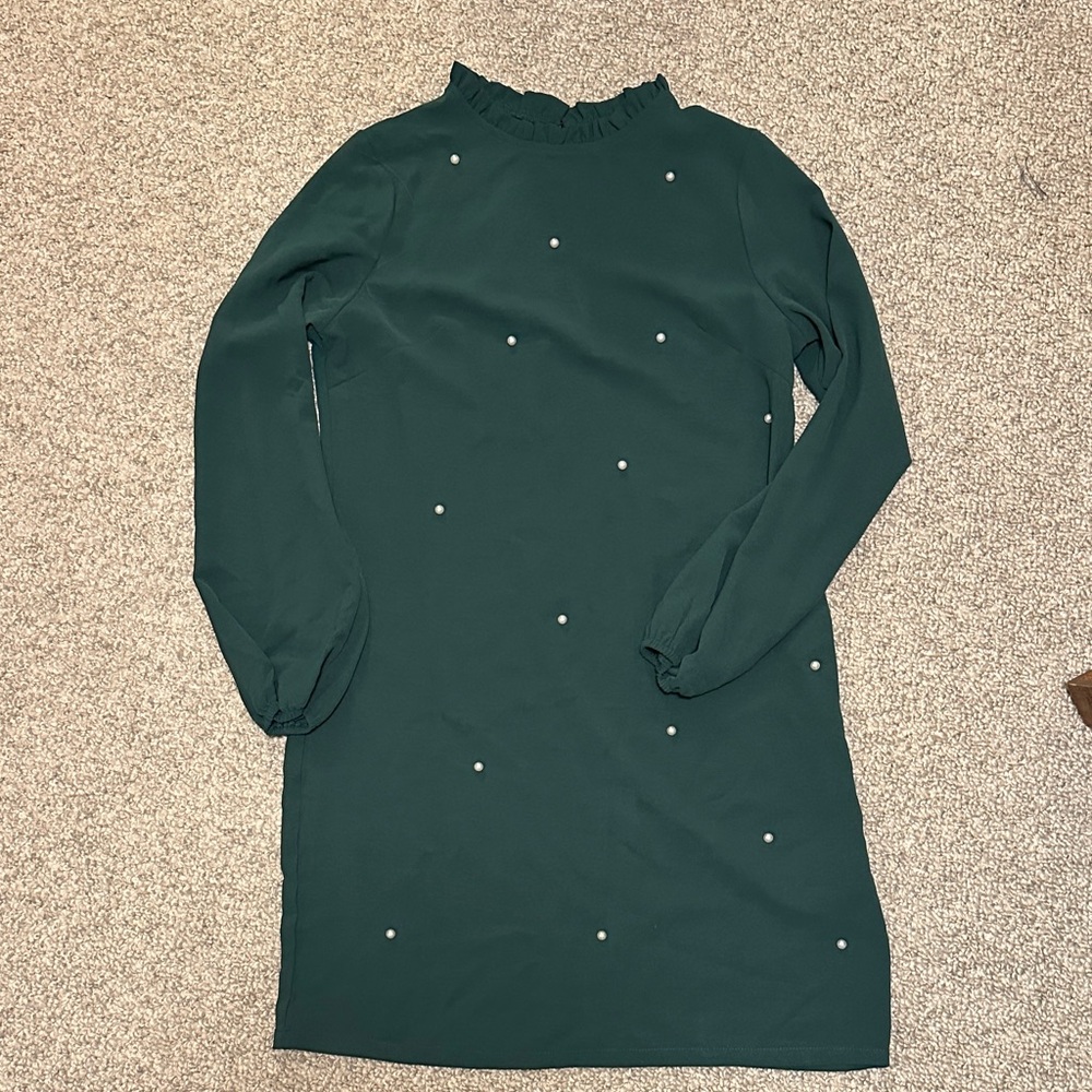 Green Pearl Dress